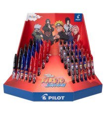 Frixion Ball e Clicker Naruto - colori assortiti - Pilot - expo 96 pezzi Frixion Ball e Clicker Naruto - colori assortiti - Pilot - expo 96 pezzi