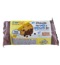 Frollini - con gocce di cioccolato - monoporzione da 70 gr - Zer%glutine Frollini - con gocce di cioccolato - monoporzione da 70 gr - Zer%glutine
