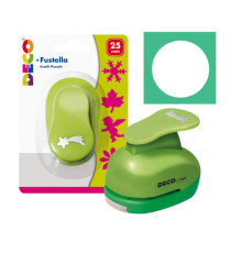 Fustella - motivo cerchio - dim. sagoma 25 mm - Deco Fustella - motivo cerchio - dim. sagoma 25 mm - Deco
