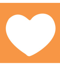 Fustella - motivo cuore - dim. sagoma 50 mm - Deco Fustella - motivo cuore - dim. sagoma 50 mm - Deco