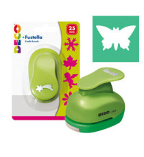 Fustella - motivo farfalla - dim. sagoma 25 mm - Deco Fustella - motivo farfalla - dim. sagoma 25 mm - Deco