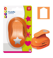 Fustella - motivo tag - dim. sagoma 50 mm - Deco Fustella - motivo tag - dim. sagoma 50 mm - Deco