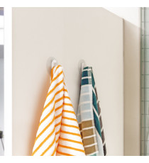 Gancio adesivo - mod.R - Perfetto - conf. 2 pezzi Gancio adesivo - mod.R - Perfetto - conf. 2 pezzi