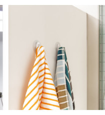 Gancio adesivo - mod.R - Perfetto - conf. 2 pezzi Gancio adesivo - mod.R - Perfetto - conf. 2 pezzi