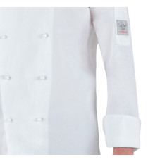 Giacca cuoco Adriano - da uomo - manica lunga - taglia XL - bianco - Giblor's