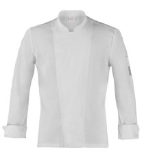Giacca cuoco Augustin - da uomo - manica lunga - taglia L - bianco - Giblor's