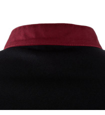 Giacca cuoco Raul - da uomo - manica lunga - taglia M - bordeaux - Giblor's