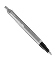 Gift Set IM Stainless Steel Edition CT - sfera + stilografica - punta media - acciaio - Parker