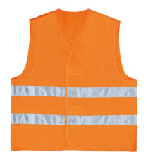 Gilet alta visibilità GILP2 - poliestere - taglia XXL - arancio fluo - Deltaplus