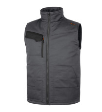 Gilet Stockton3 - multitasche - taglia M - grigio/arancio - Deltaplus Gilet Stockton3 - multitasche - taglia M - grigio/arancio - Deltaplus