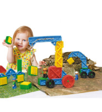 Gioco Super Glisso ingranaggi - pezzi assortiti - CWR - conf. 140 pezzi