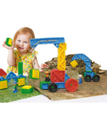 Gioco Super Glisso ingranaggi - pezzi assortiti - CWR - conf. 140 pezzi