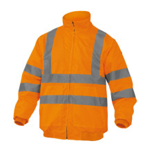 Giubbotto alta visibilità Reno HV - poliestere/poliuretano - taglia M - arancio fluo - Deltaplus
