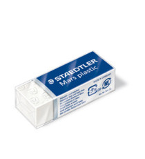 Gomma Mars Plastic - 43x19x13mm - Staedtler - conf. 30 pezzi Gomma Mars Plastic - 43x19x13mm - Staedtler - conf. 30 pezzi