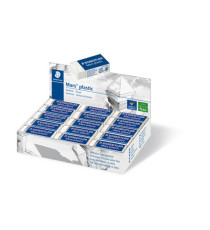 Gomma Mars Plastic - 43x19x13mm - Staedtler - conf. 30 pezzi Gomma Mars Plastic - 43x19x13mm - Staedtler - conf. 30 pezzi