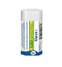 Gomma Temagraph No Sign - 70x30x12mm - maxi gomma esagonale - Lyra