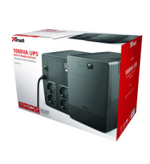 Gruppi di continuità Paxxon 1000VA UPS - 4 porte - Trust Gruppi di continuità Paxxon 1000VA UPS - 4 porte - Trust
