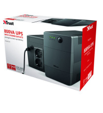 Gruppi di continuità Paxxon 800VA UPS - 2 porte - Trust Gruppi di continuità Paxxon 800VA UPS - 2 porte - Trust