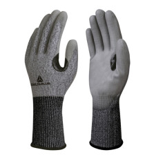 Guanti antitaglio Venicut D09 - maglia softnocut - palmo in poliuretano - taglia 08 - grigio - Deltaplus Guanti antitaglio Venicut D09 - maglia softnocut - palmo in poliuretano - taglia 08 - grigio - Deltaplus