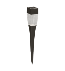 Lampada solare da giardino GS011 led 1,2W misura 38x5cm - IP44 lampione, segnapassi ad energia solare con pannello incorporato Lampada solare da giardino GS011 led 1,2W misura 38x5cm - IP44 lampione, segnapassi ad energia solare con pannello incorporato