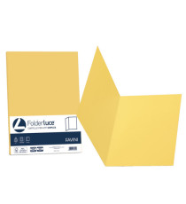 Cartelline semplici Luce - 200 gr - 25x34 cm - giallo sole - Favini - conf. 50 pezzi Cartelline semplici Luce - 200 gr - 25x34 cm - giallo sole - Favini - conf. 50 pezzi