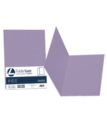 Cartelline semplici Luce - 200 gr - 25x34 cm - violetto - Favini - conf. 50 pezzi Cartelline semplici Luce - 200 gr - 25x34 cm - violetto - Favini - conf. 50 pezzi