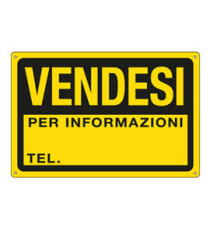 Cartello segnalatore - 30x20 cm - VENDESI - PPL - Cartelli Segnalatori Cartello segnalatore - 30x20 cm - VENDESI - PPL - Cartelli Segnalatori