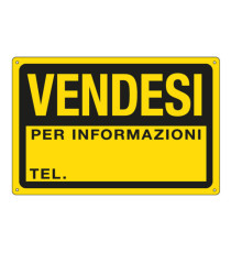 Cartello segnalatore - 30x20 cm - VENDESI - PPL - Cartelli Segnalatori Cartello segnalatore - 30x20 cm - VENDESI - PPL - Cartelli Segnalatori