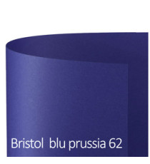 Cartoncino Bristol Color - 50 x 70 cm - 200 gr - blu prussia 62 - Favini - conf. 25 pezzi Cartoncino Bristol Color - 50 x 70 cm - 200 gr - blu prussia 62 - Favini - conf. 25 pezzi