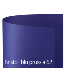 Cartoncino Bristol Color - 50 x 70 cm - 200 gr - blu prussia 62 - Favini - conf. 25 pezzi Cartoncino Bristol Color - 50 x 70 cm - 200 gr - blu prussia 62 - Favini - conf. 25 pezzi