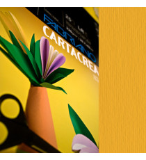 Cartoncino CartaCrea - 35x50cm - 220gr - avana - Fabriano -  blister 10 fogli