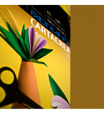 Cartoncino CartaCrea - 35x50cm - 220gr - marrone 106 - Fabriano - blister 10 fogli Cartoncino CartaCrea - 35x50cm - 220gr - marrone 106 - Fabriano - blister 10 fogli