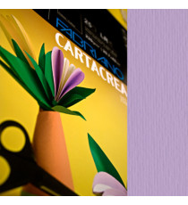 Cartoncino CartaCrea - 35x50cm - 220gr - violetto - Fabriano -  blister 10 fogli Cartoncino CartaCrea - 35x50cm - 220gr - violetto - Fabriano -  blister 10 fogli