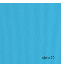 Cartoncino Elle Erre - 50x70cm - 220gr - cielo 120 - Fabriano - blister 20 fogli Cartoncino Elle Erre - 50x70cm - 220gr - cielo 120 - Fabriano - blister 20 fogli