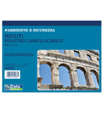 Registro carico/scarico rifiuti - 100 copie - 29,7 x 21,5 cm - DU6930RE000 RENTRI - Data Ufficio Registro carico/scarico rifiuti - 100 copie - 29,7 x 21,5 cm - DU6930RE000 RENTRI - Data Ufficio