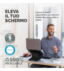 Supporto laptop Breyta - nero - Fellowes