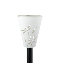 Lampada solare da giardino GS023 led 1,2W misura 34.5x7.5cm IP44 lampione, segnapassi ad energia solare con pannello incorporato Lampada solare da giardino GS023 led 1,2W misura 34.5x7.5cm IP44 lampione, segnapassi ad energia solare con pannello incorporato