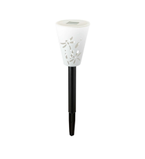 Lampada solare da giardino GS023 led 1,2W misura 34.5x7.5cm IP44 lampione, segnapassi ad energia solare con pannello incorporato Lampada solare da giardino GS023 led 1,2W misura 34.5x7.5cm IP44 lampione, segnapassi ad energia solare con pannello incorporato