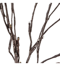 Lampada solare da giardino a rami GS024 led 1,2W misura 110cm IP44 lampione, segnapassi ad energia solare 2 modalità di luce