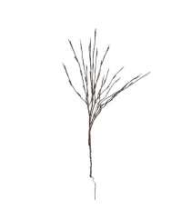 Lampada solare da giardino a rami GS024 led 1,2W misura 110cm IP44 lampione, segnapassi ad energia solare 2 modalità di luce