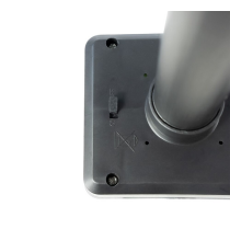 Lampada solare da giardino antitalpe a ultrasuoni GS025 led 1,2W misura 38.5x9.5cm IP44 lampione, segnapassi energia solare