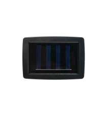 5pz Lampada solare da giardino sfera DS023 led 1,2W misura 15x6cm IP44 segnapassi ad energia solare con pannello incorporato