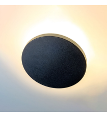 Applique in metallo nera LWL0014 6w 800 lumen 4000k luce naturale misura 130x42mm lampada da parete IP65 da esterno