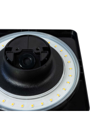 Applique in metallo nera LWL0017 12w 1345 lumen 4000k luce naturale misura 165x165x61mm lampada da parete IP65 da esterno