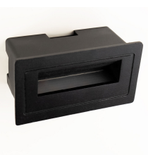 Applique in metallo nera LSL0002 3w 210 lumen 4000k luce naturale misura 103x58x45mm lampada da parete IP65 da esterno