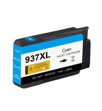 Cartuccia 937XLC ciano ink pigmentato alta capacità compatibile per Hp OfficeJet 9110b,9120B,9123,9133,9720,9730 1.650 pagine