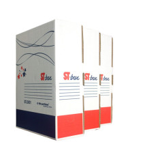 Scatola archivio ST-box - 35,5 x 25,5 x 8,5 cm - bianco - Starline Scatola archivio ST-box - 35,5 x 25,5 x 8,5 cm - bianco - Starline