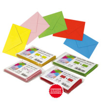 Buste e biglietti regalo - formati e colori assortiti - Blasetti - expo 25 conf.