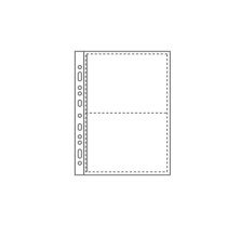 Buste forate Atla FT porta foto e cartoline - 4 spazi 15 x 21 cm - trasparente - Sei Rota - conf. 10 pezzi