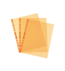 Buste forate Favorit Art - Superior - liscio - 22x30 cm - arancio - Favorit - conf. 25 pezzi Buste forate Favorit Art - Superior - liscio - 22x30 cm - arancio - Favorit - conf. 25 pezzi